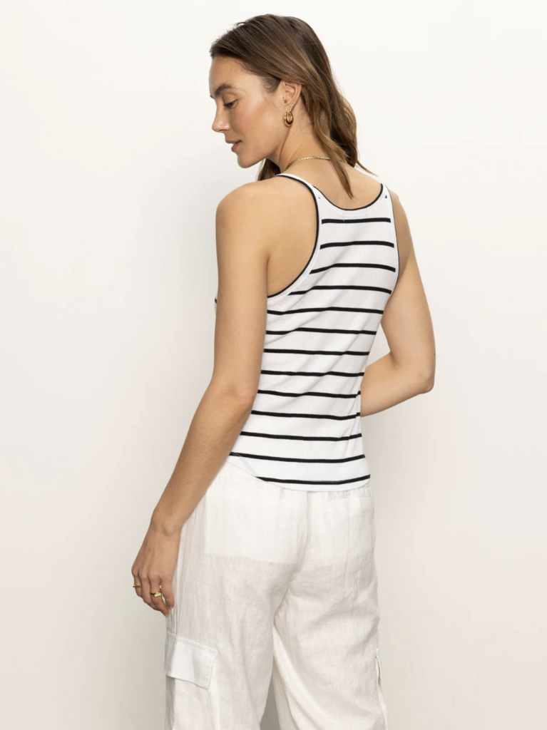 Sanctuary Ribbed Racer Tank