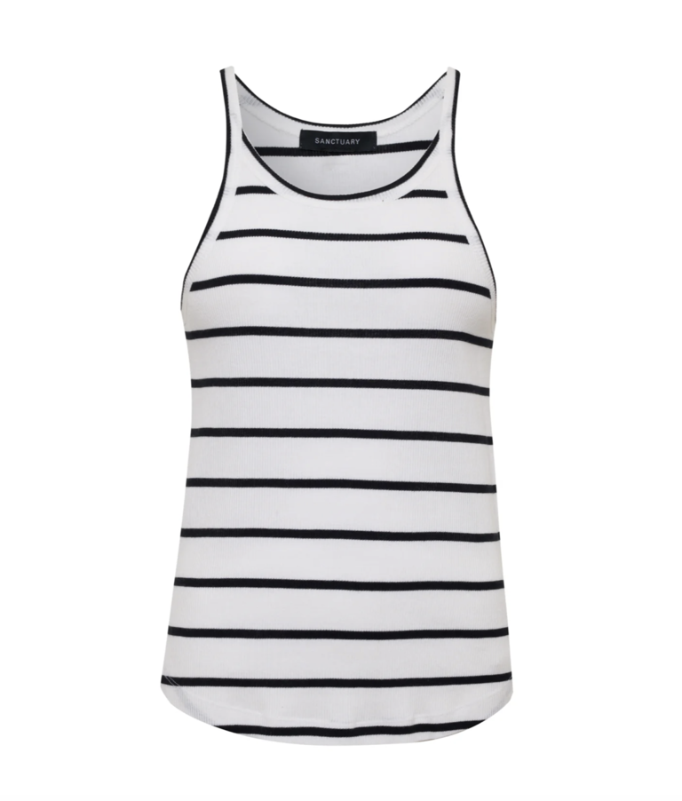 Sanctuary Ribbed Racer Tank
