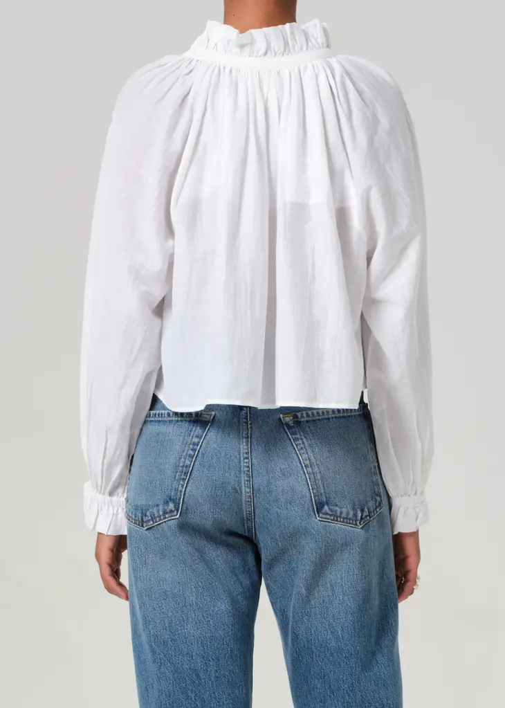 Citizen of Humanity Iris Ruffled Top
