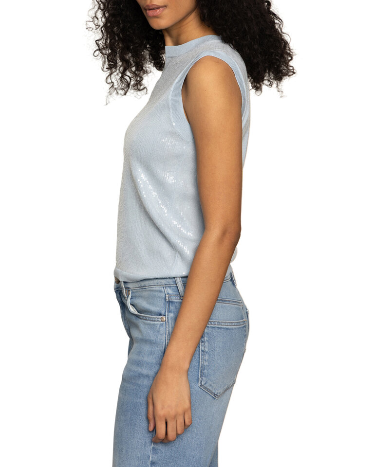 Sanctuary Sequin Knitwear Shell