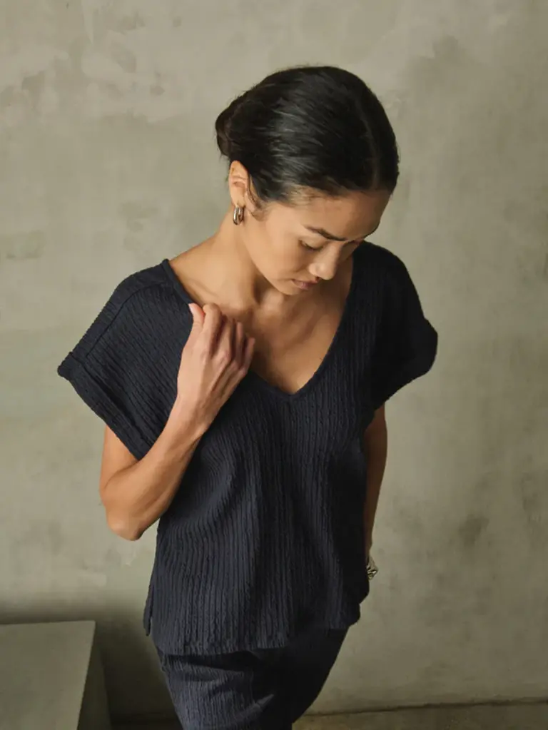 Nation LTD Lottie V-Neck Tee