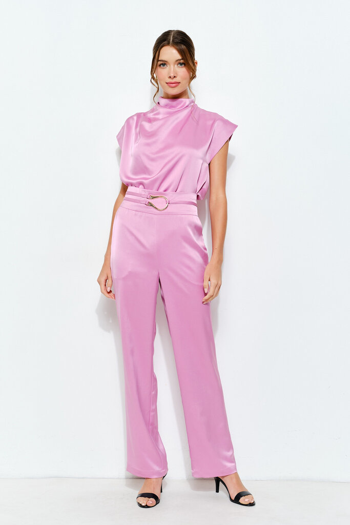 The Denim Bar Bijou Satin Pants