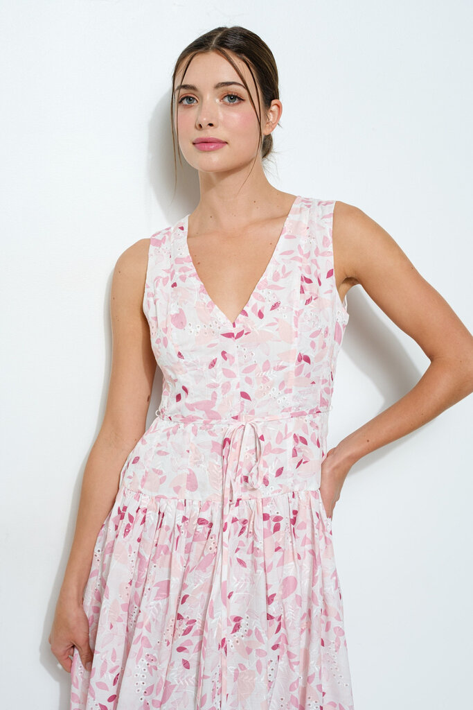 The Denim Bar Giselle Maxi Dress