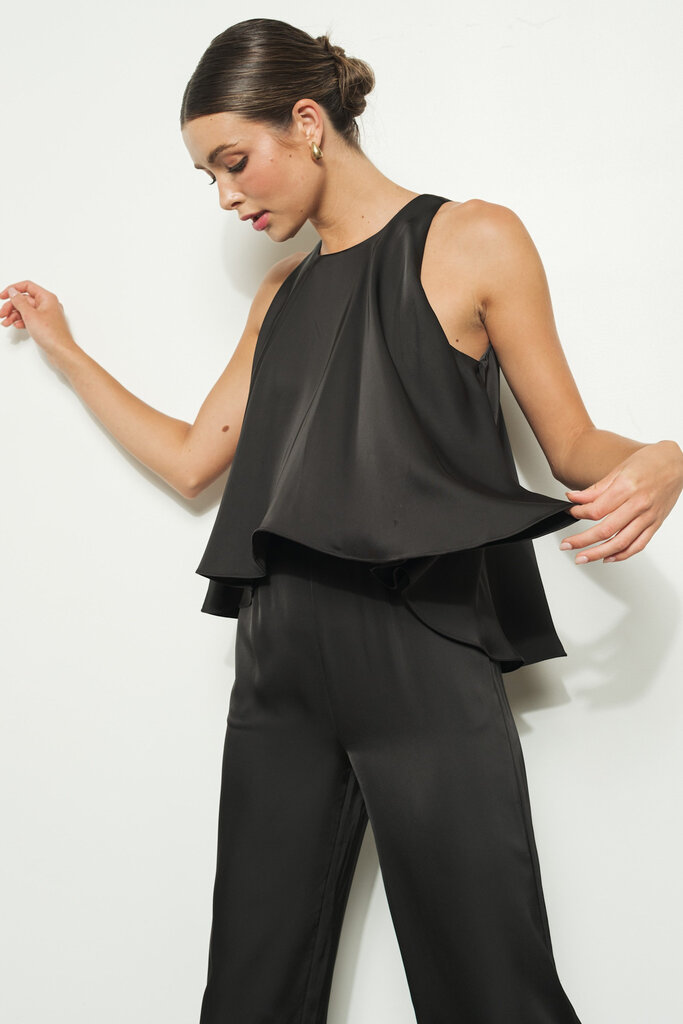 The Denim Bar She Means Business Jumpsuit