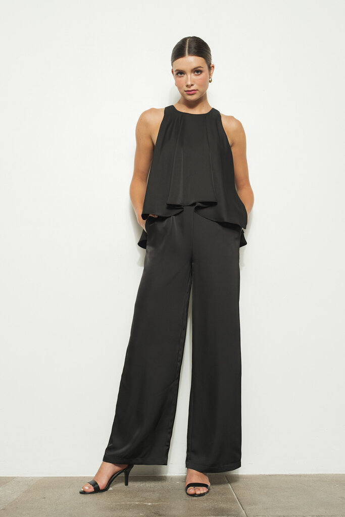 The Denim Bar She Means Business Jumpsuit