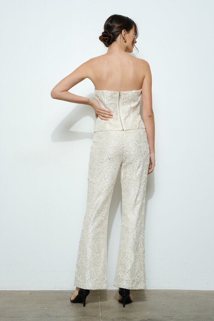 The Denim Bar Lolita Lace Pants