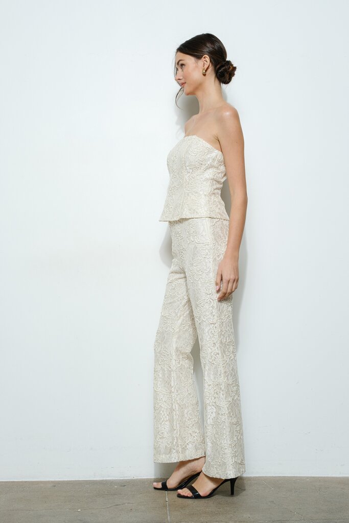 The Denim Bar Lolita Lace Pants