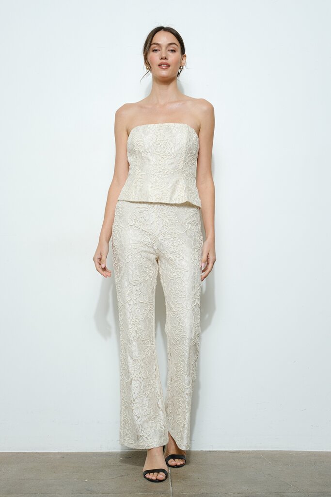 The Denim Bar Lolita Lace Pants