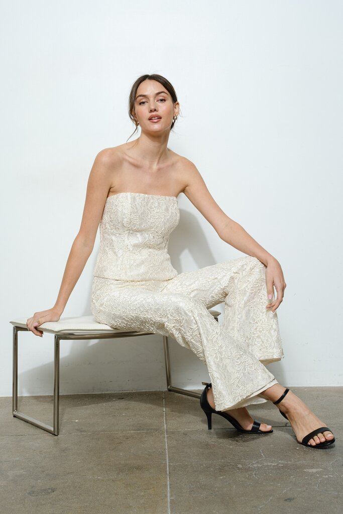 The Denim Bar Lolita Lace Corset
