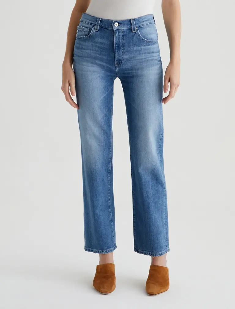 AG Jeans Brinley Mid-Rise Straight