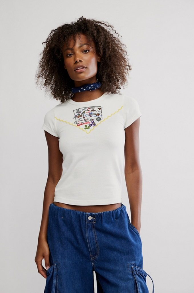 Free People Wild Country Tee