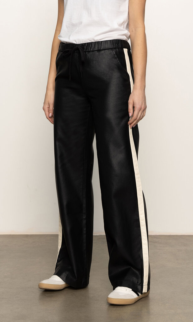 Sanctuary Coated Twill Track Pant