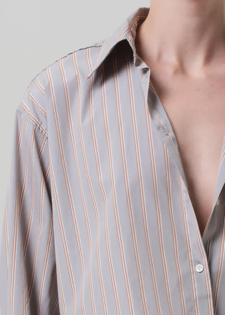 Citizen of Humanity Anna Cropped Shirt