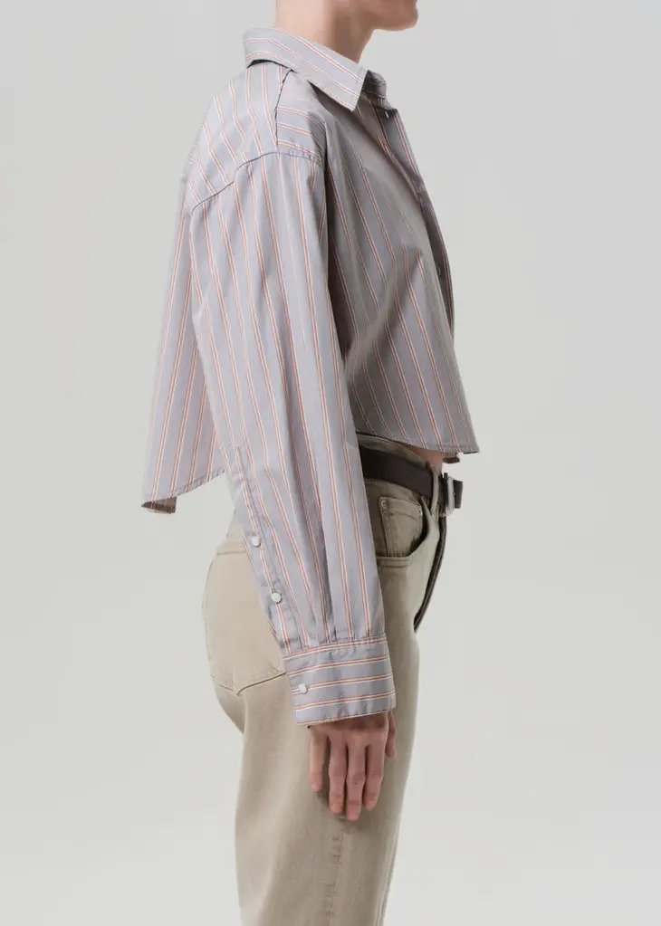 Citizen of Humanity Anna Cropped Shirt