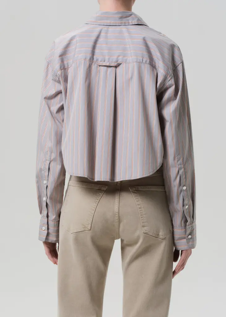 Citizen of Humanity Anna Cropped Shirt