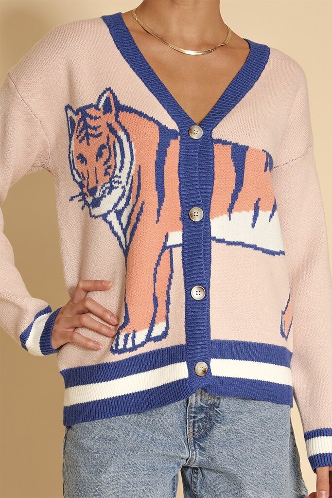 The Denim Bar Wild Stripes Sweater