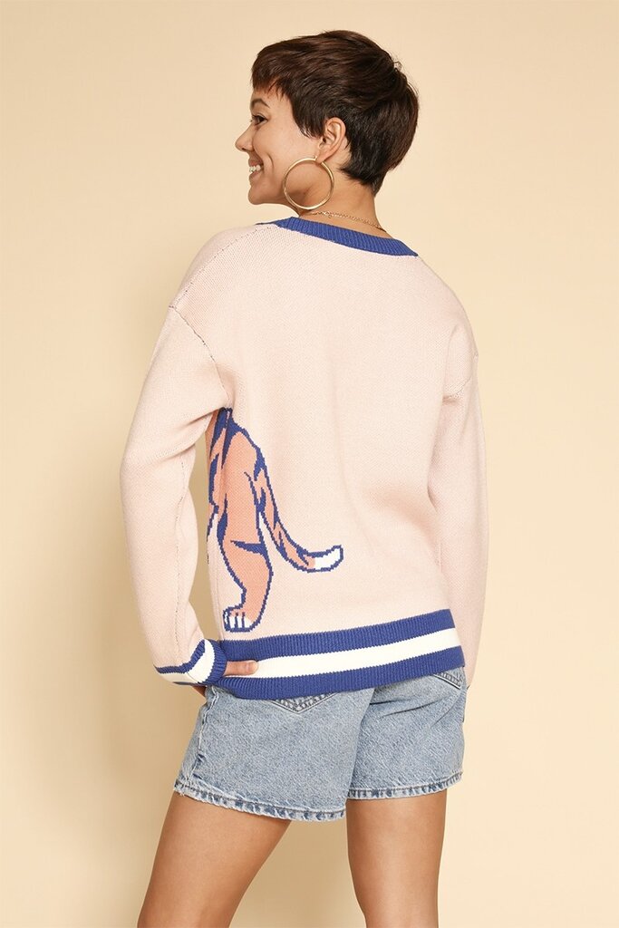 The Denim Bar Wild Stripes Sweater