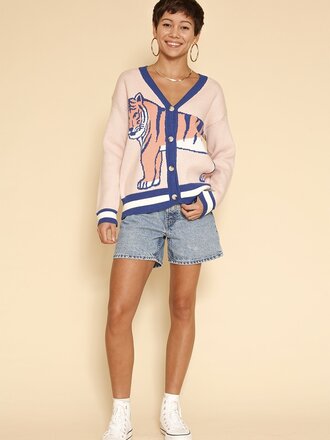 The Denim Bar Wild Stripes Sweater