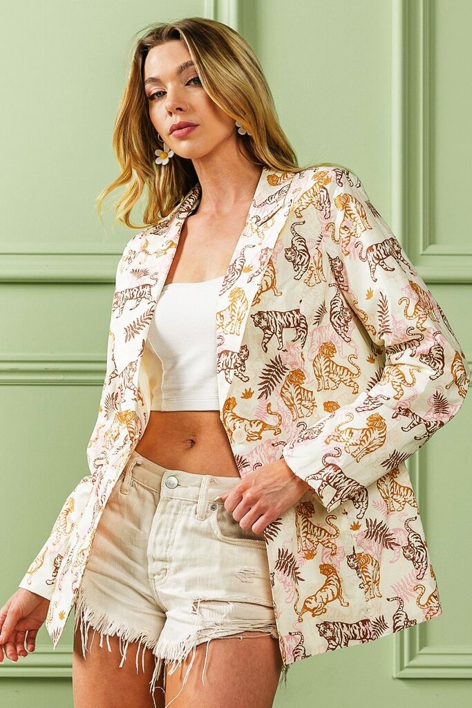 The Denim Bar Roar Couture Blazer