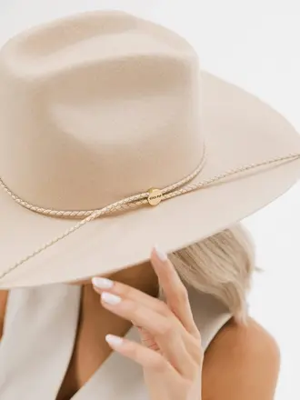 Gigi Pip Thin Braided Wrap Band