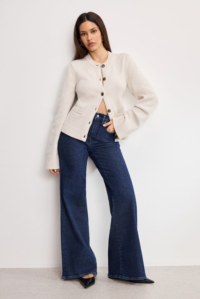 Good American Good Waist Palazzo