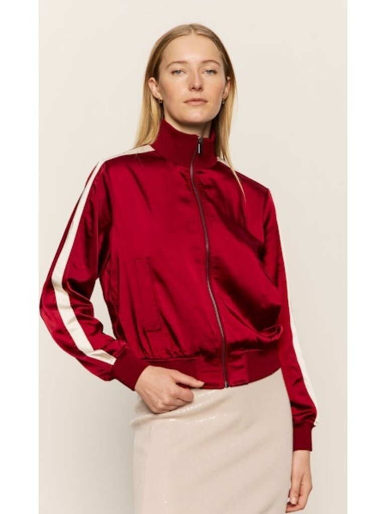 Sanctuary Satin Track Jacket