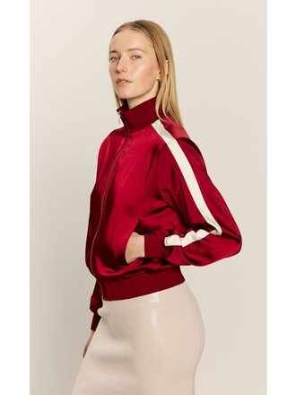 Sanctuary Satin Track Jacket