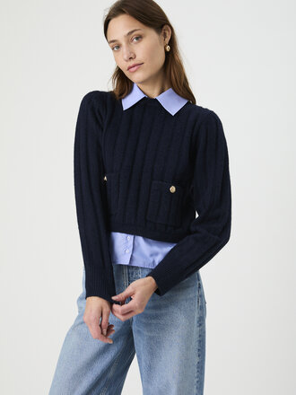 French Connection Ellie Layered Sweater