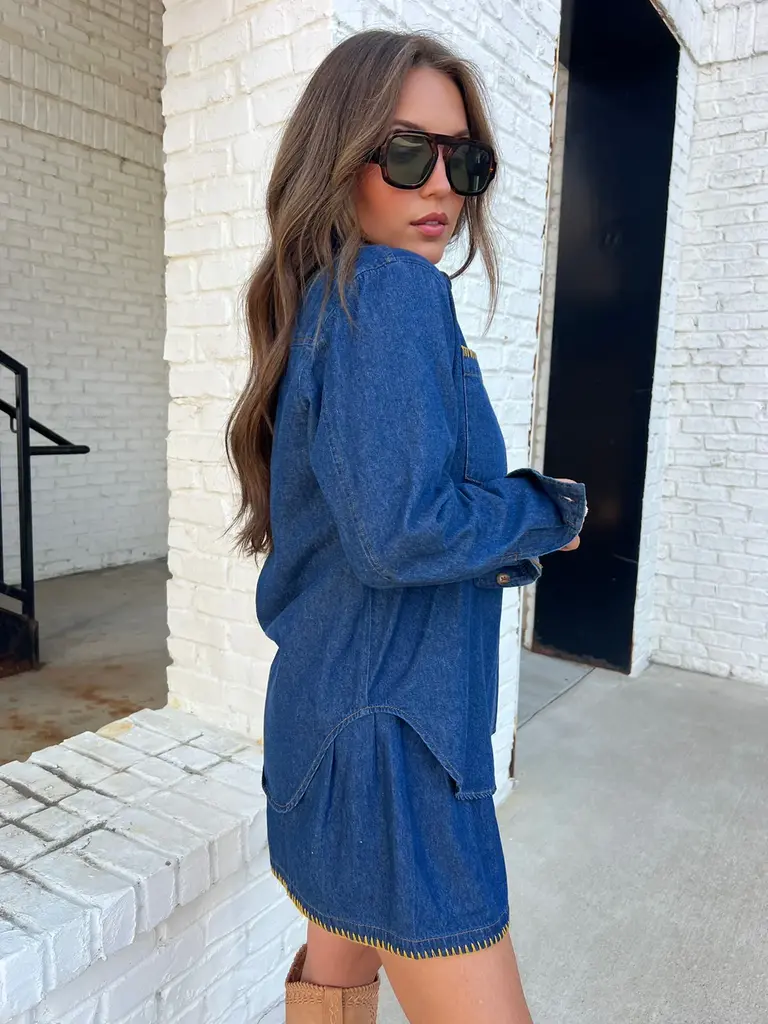 Sage The Label Magnolia Shacket