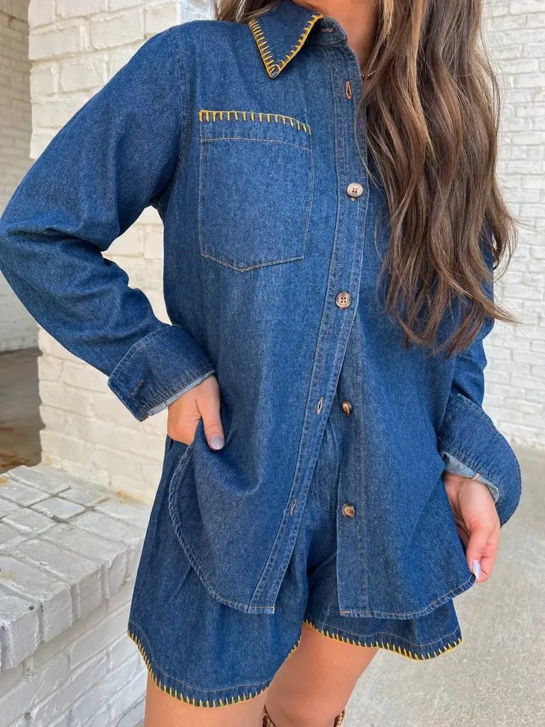 Sage The Label Magnolia Shacket