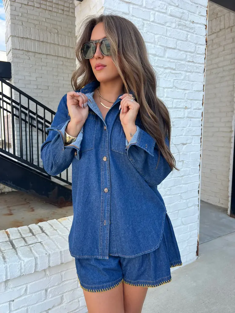 Sage The Label Magnolia Shacket