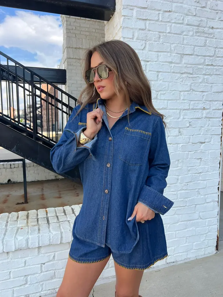 Sage The Label Magnolia Shacket