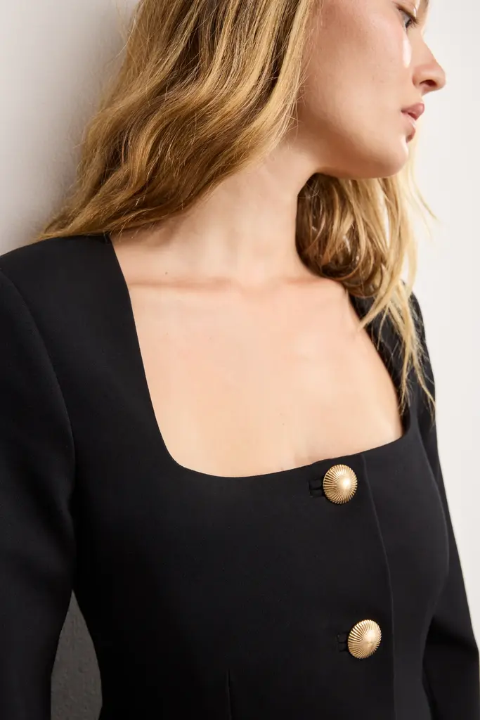 Good American Good Sculpted Blazer