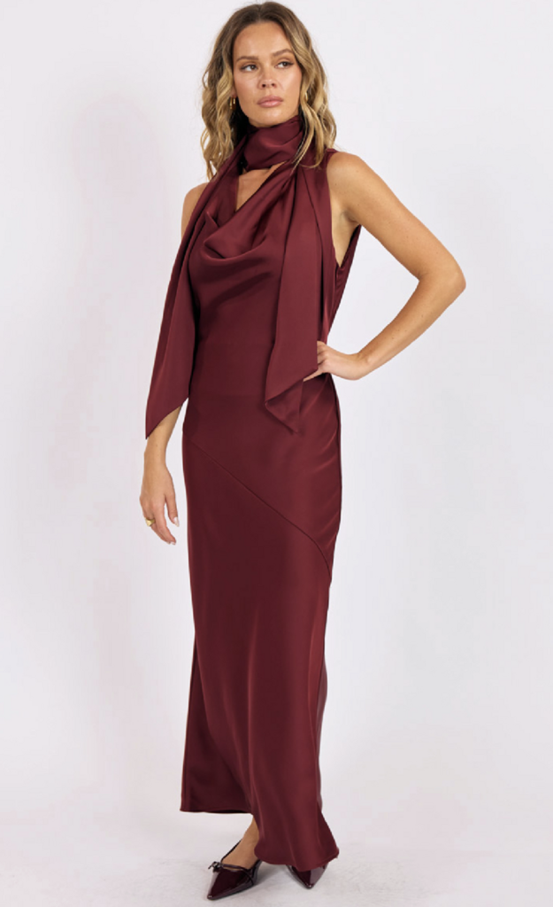 Sage The Label Cabernet Maxi Dress