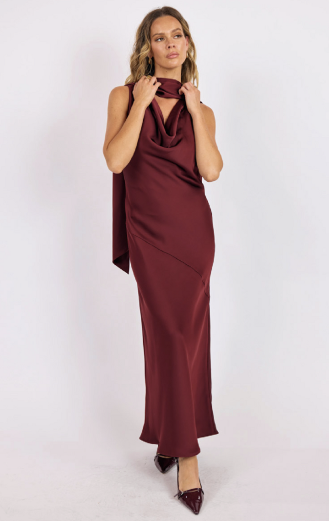 Sage The Label Cabernet Maxi Dress