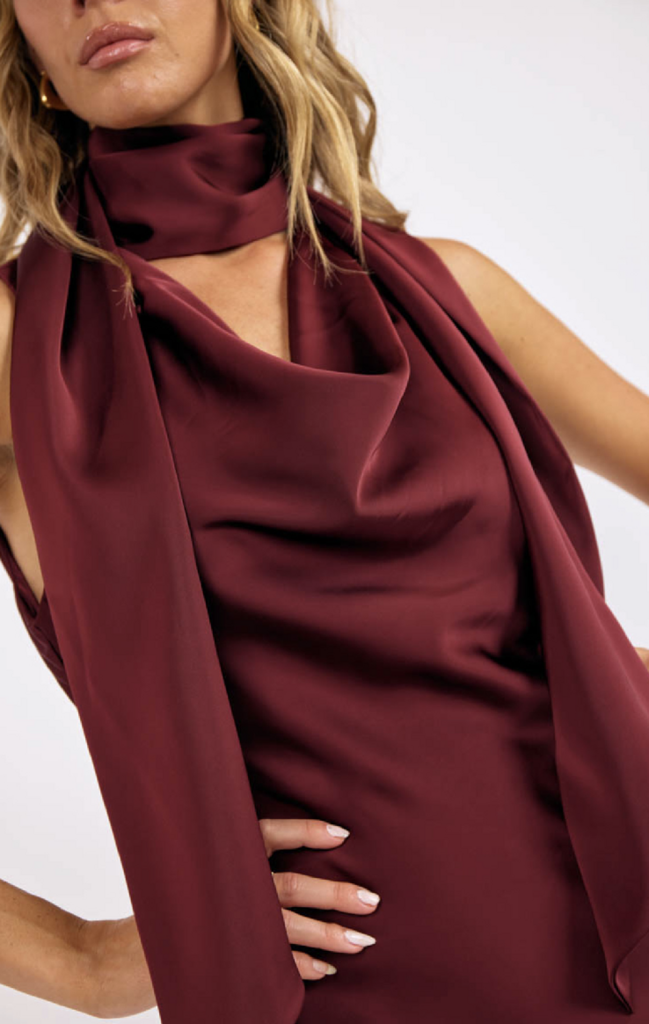 Sage The Label Cabernet Maxi Dress