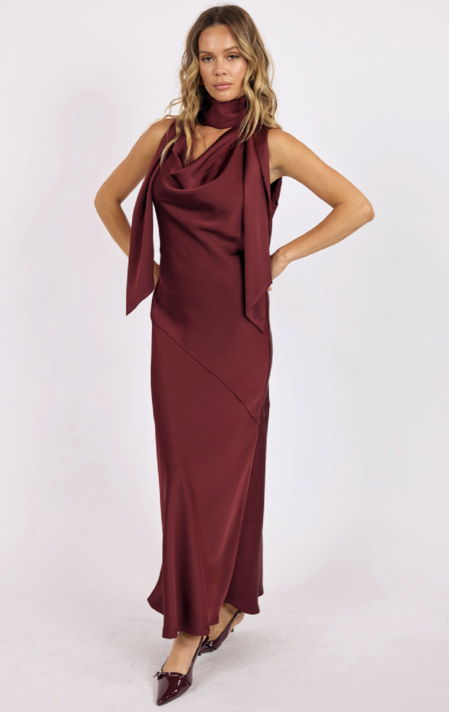 Sage The Label Cabernet Maxi Dress