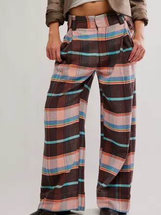Free People Buckle Back Trouser