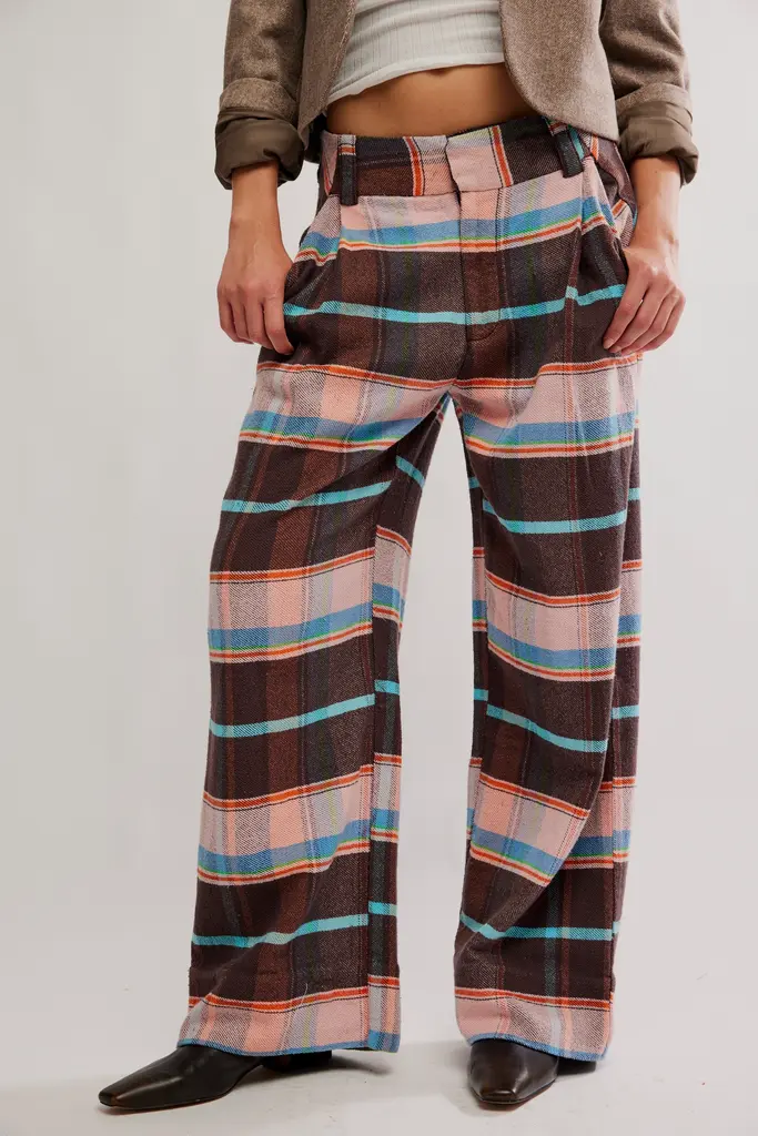 Free People Buckle Back Trouser