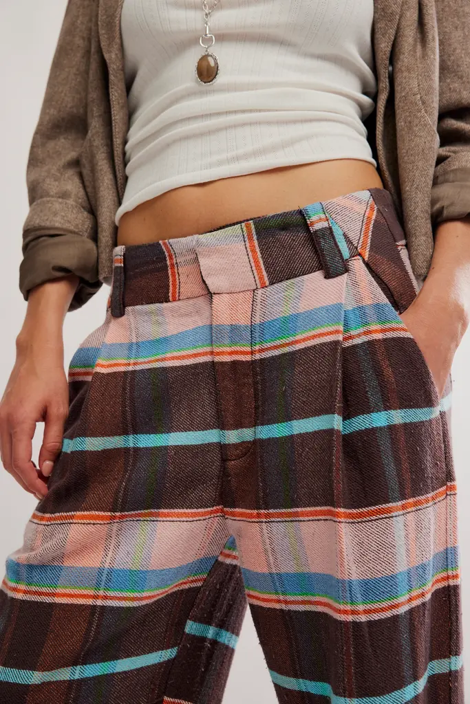 Free People Buckle Back Trouser