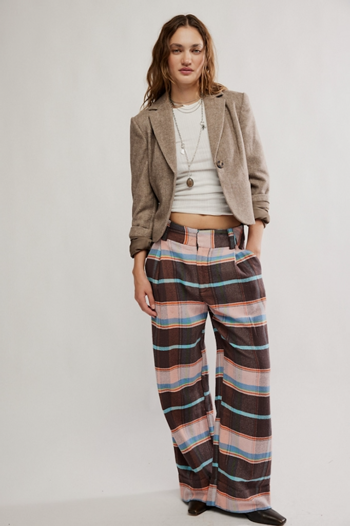 Free People Buckle Back Trouser