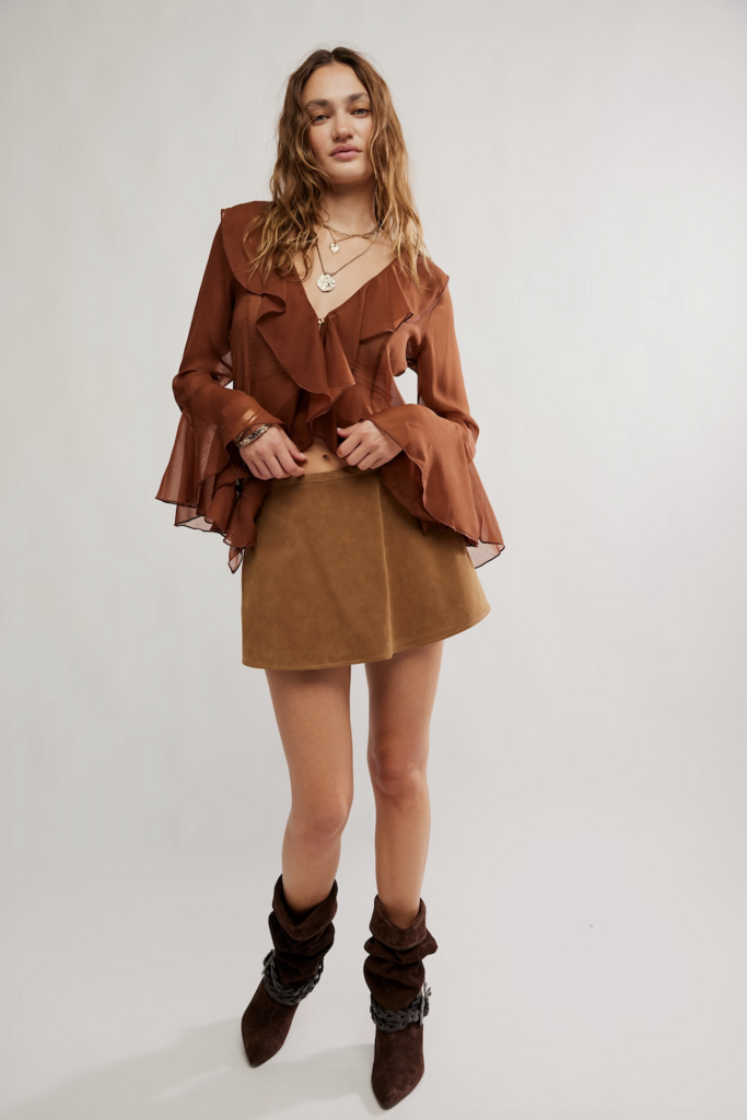 Free People Paradise Found Skort