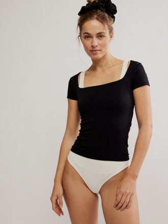 Free People Clean Lines Baby Tee