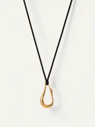 Jenny Bird Egret Rope Necklace