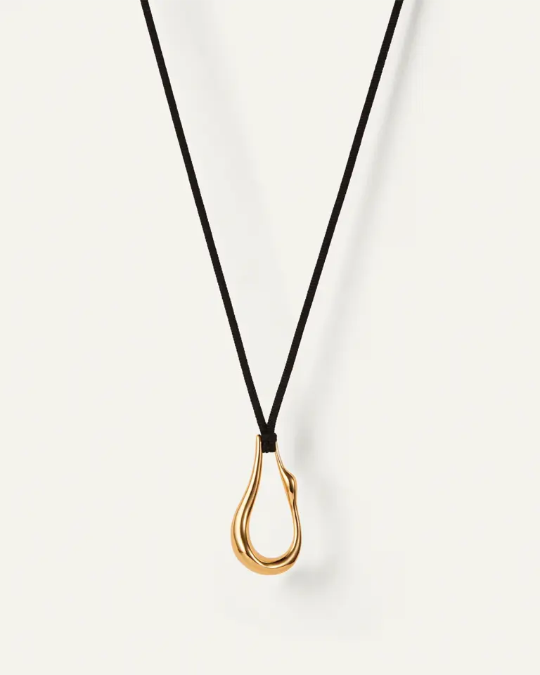 Jenny Bird Egret Rope Necklace