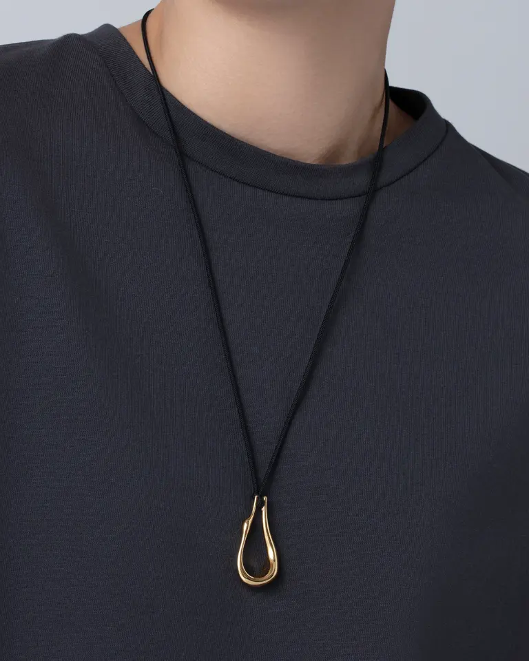 Jenny Bird Egret Rope Necklace