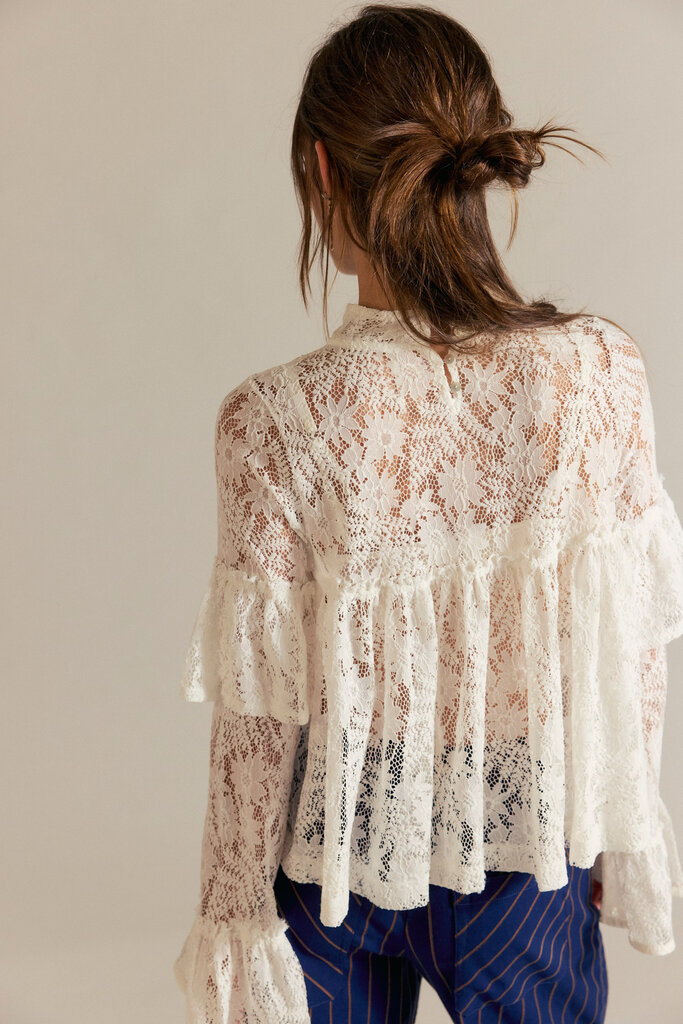 Free People Lilabeth Lace Top