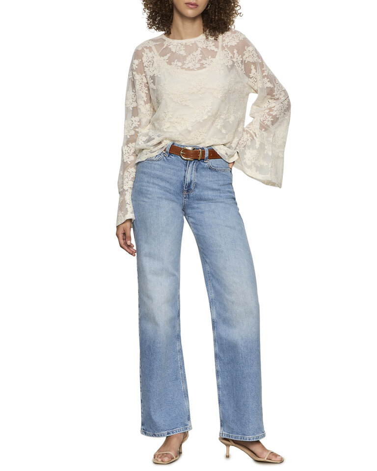 Sanctuary Boho Lace Top