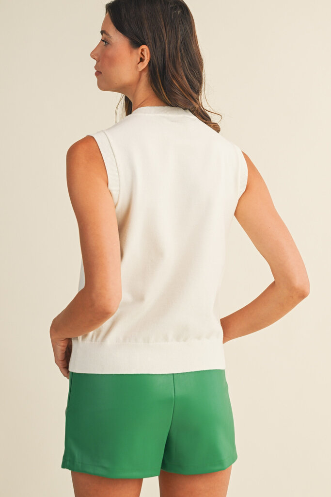 The Denim Bar Sweet Krewe Tie Top