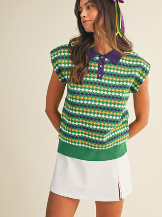 The Denim Bar Little Miss Krewe Sweater